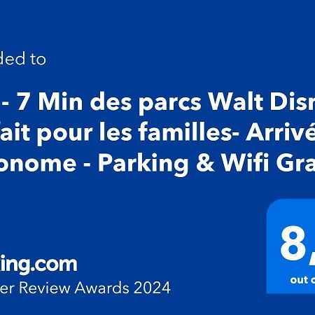 Lys - 7 Min Des Parcs Walt Disney- Parfait Pour Les Familles- Arrivee Autonome - Parking & Wifi Gratuit Magny-le-Hongre Exteriér fotografie